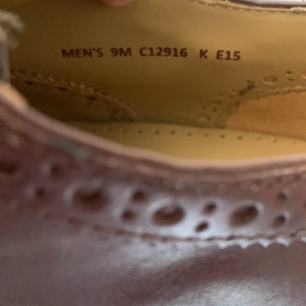 Cole Haan Cambridge British Tan Wingtip Oxfords size‎ 9 M